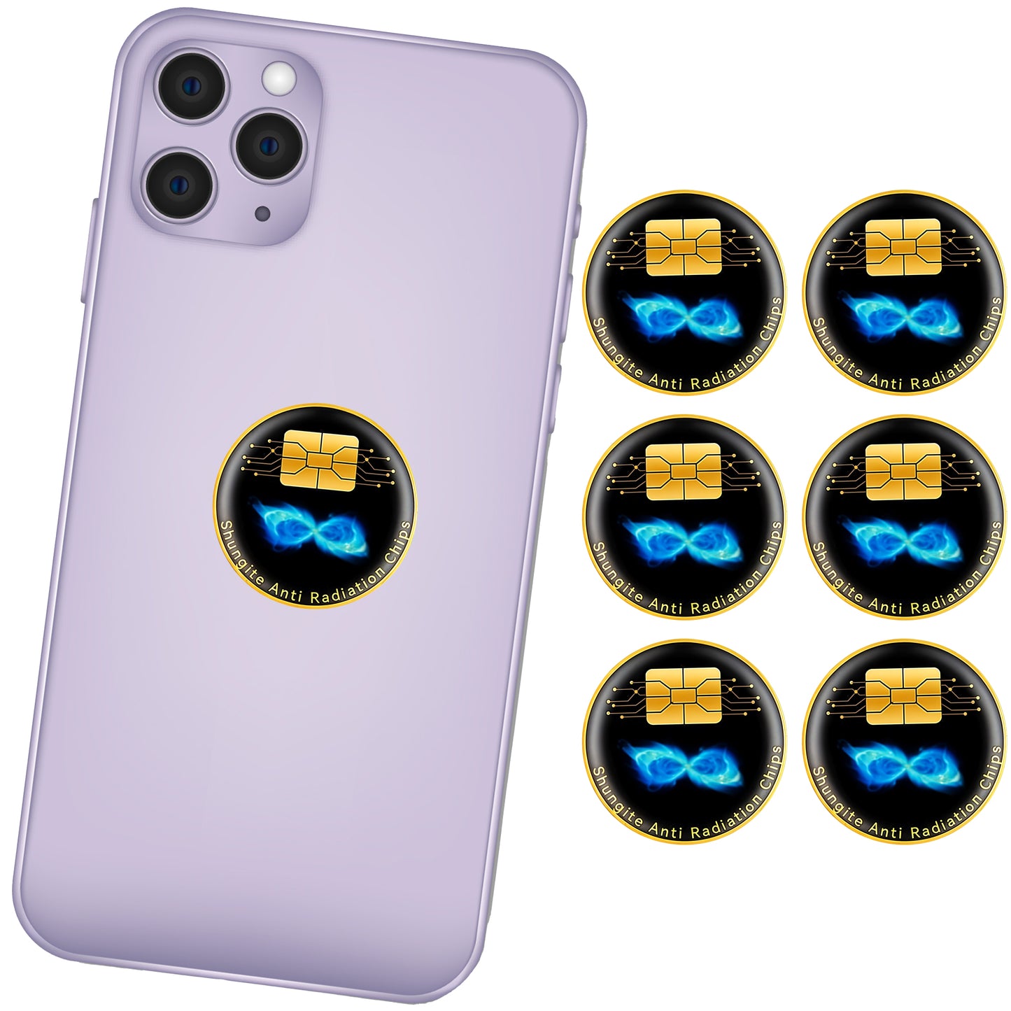 TOMUM EMF Blocker Stickers