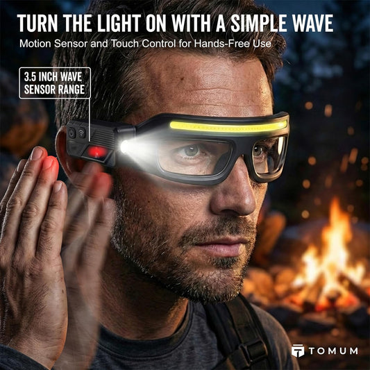 LED Safety Glasses with Light