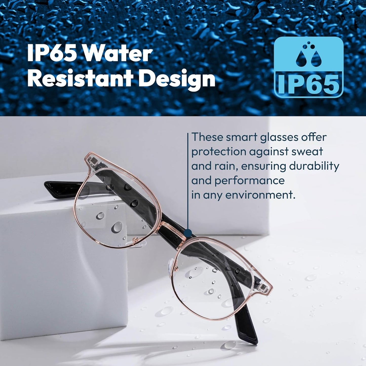 Smart Bluetooth Glasses Audio Eyewear